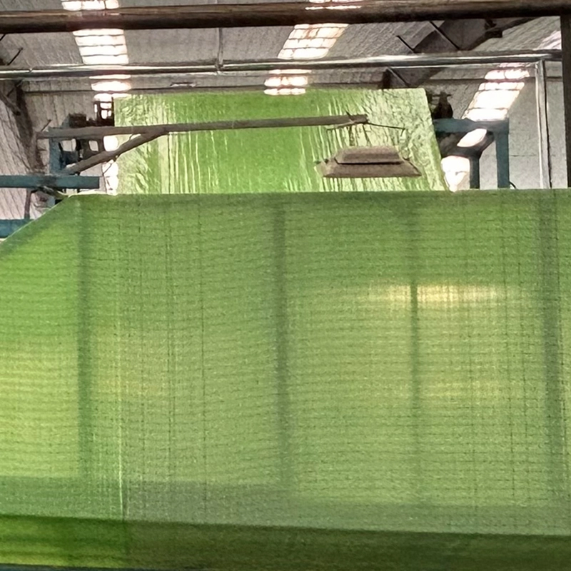 Special green plastic flat wire woven geotextile for environmental protection ls